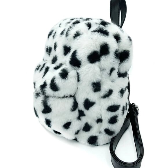 GILDA PARIS Fur Mini Backpack NWT